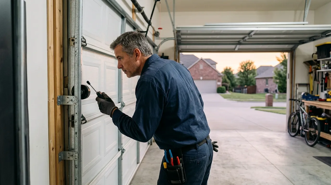 Garage door work by Carlsbad Garage Door Pros in Carlsbad, CA