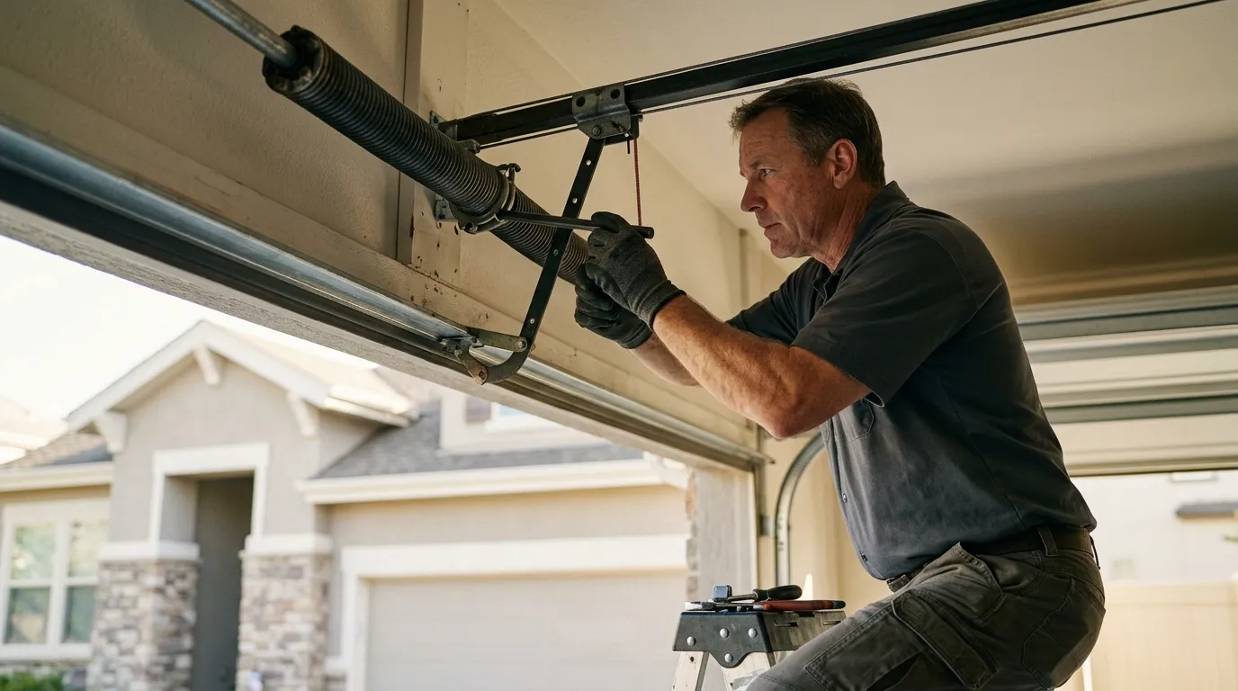 Garage door work by Carlsbad Garage Door Pros in Carlsbad, CA