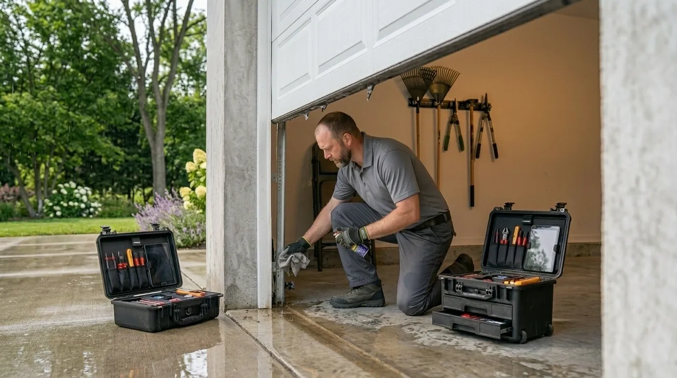 Emergency Garage Door in Carlsbad